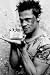 (24x36) Fight Club Movie (Brad Pitt Holding Soap) Poster Print