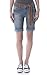WallFlower Juniors Belted Luscious Curvy Bermuda Denim Short