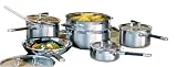 Starfrit Heritage InLuv 10 piece Stainless Steel Cookware Set