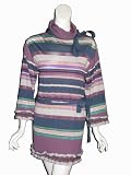 MISSONI Striped Turtleneck Dress