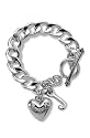 Juicy Couture Silver Starter Charm Bracelet