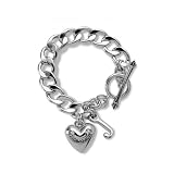 Juicy Couture Silver Starter Charm Bracelet