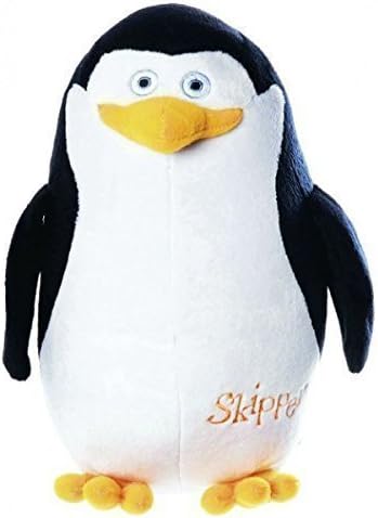 skipper from the penguins of madagascar plush soft toy
