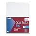 Tops Section Pads with 10 Squares, Quadrille Rule, Letter Size (8.5 x 11), White, 50 Sheets per Pad (35101)