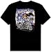 AMERICAN STEEL Cycle Biker Adult T-shirt Tee Shirt - (back print)
