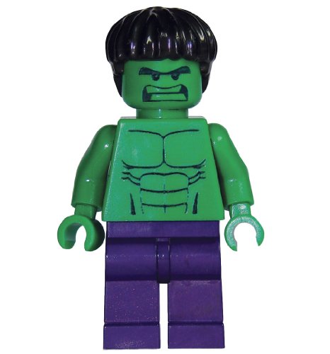  Custom Lego Incredible Hulk Minifigure Minifig Marvel