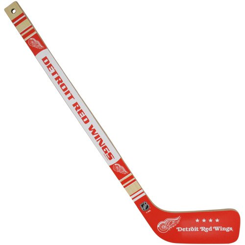 Detroit Redwings Red Wings NHL Hockey Team Mini Wooden Hockey Stick
