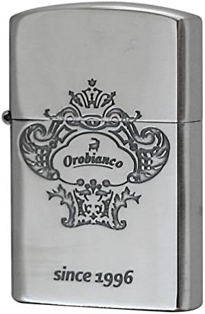 Orobianco Zippo Logo Lighter Brand Orl-19si Silver