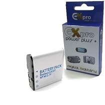 Ex-Pro Casio NP-40 NP40, High Power Plus+ 1230mAh 2 Year Warranty Replacement Lithium Li-on Digital Camera Battery for Casio Exilim :- EXFC100, EXP505, EXP600, EXP700, EXZ30, EXZ40, EXZ50, EXZ55, EXZ57, EXZ100, EXZ150, EXZ200, EXZ250, EXZ300, EXZ500, EXZ600, EXZ700, EXZ750, EXZ1000, EXZ1050, EXZ1080, EXZ1200