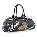 ED HARDY CHRISTIAN AUDIGIER SANDY CANVAS HANDBAG BLACK
