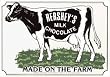 Hershey's Cow Porcelain Refrigerator Magnet