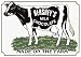 Hershey's Cow Porcelain Refrigerator Magnet