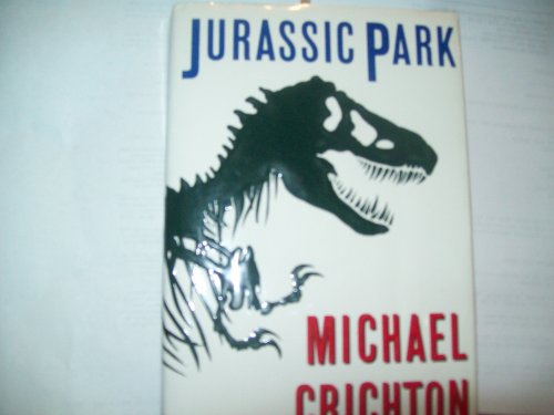 SIGNED JURASSIC PARK. CRICHTON, MICHAEL