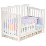 Natural Maple Atlantic Furniture Columbia 4-in-1 Convertible Wood Baby Crib