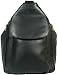 New girls/ladies gorgeous Visconti soft black leather backpack bag style 18357