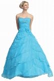 Ball Gown Strapless Formal Prom Dress #2559