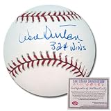 Don Sutton Los Angeles Dodgers Hand Signed Rawlings MLB Baseball with 324 Wins Inscription