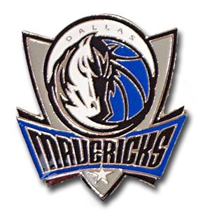 Dallas Mavericks Logo Pin