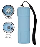 Waterproof Shock resistant 7 LED Flashlight (#FL3031WSDB)