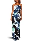 Ruby Rocks Ltd Plait Boobtube Maxi Women’s Dress Turquoise/Navy Size 10
