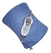 Health & Personal Care : Sunbeam Health at Home Hourglass Shaped Heating Pad with 4 Heat Settings and 2 Hour Auto-Off, Blue