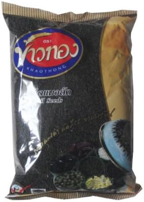 Thai Basil Seeds for Healthy Drinking High Fiber No Cholesterol Bulk for 3 Kgs. Khaothong Brand