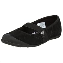 Roxy Toddler Bella Casual Shoe,Black Suede,8.5 M US Toddler