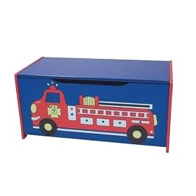 Giftmark Fire Engine Toy Box by GiftMark