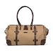 Olive n Figs Khaki 100% Cotton Canvas Duffle