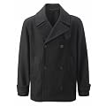 Mens Pea Coat -- Dark Blue