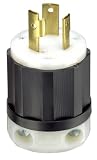 Outlets: Leviton 061-02611-000 30 Amp Twist Lock Plug, L5-30R