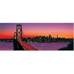 Ravensburger 15104 - San Francisco, Oakland Bay Bridge - 1000 Teile Panorama Puzzle