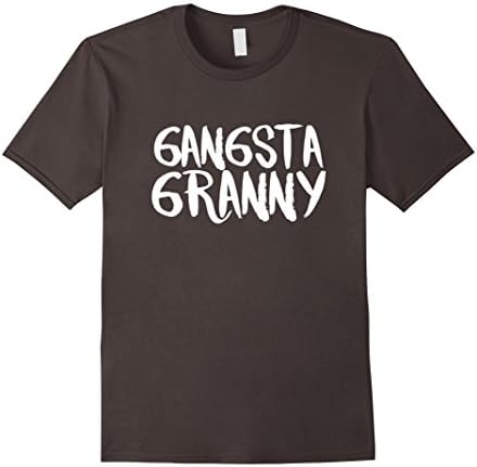 Men's Gangsta Granny shirt Medium Asphalt