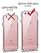 iPhone 6s Plus Case, Ansiwee Reinforced Frame Crystal Highly Durable Shock-Absorption Flexible Soft Rubber TPU Bumper Hybrid Protective Case for Apple iPhone 6s/6 Plus 5.5inch (Pearl White)