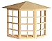 Dollhouse Miniature 24-Light Bay Window