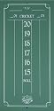 Dart World Cricketeer Mini Chalkboard Scoreboard #47506