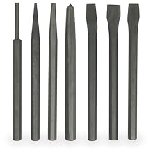 Buffalo Tools PC7VC Punch and Chisel Set , 7-Pieces