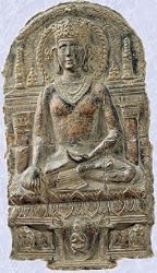 Asian Angkor Khmer Buddha statue home garden sculpture