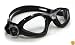 Aqua Sphere Kayenne Goggle With Clear Lens, Black/Silver