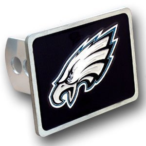 Philadelphia Eagles Large Zinc Trailer Hitch Cover - NFL Football Fan Shop Sports Team Merchandise