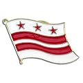 Washington DC Flag Lapel Pin