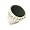Luxury Sterling Silver Large Mens Oval Cut Bloodstone Signet Ring - Size 8 - Finger Sizes 8 to 12 Available