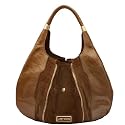 Jimmy Choo Bronze Leather Medium Mandah Handbag MANDAH-MBZ