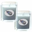 Tennessee Titans 2 pack of 2"x2" Candle Sets - NFL Football Fan Shop Sports Team Merchandise