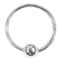 10mm Bali Hoop Earrings Sterling Silver