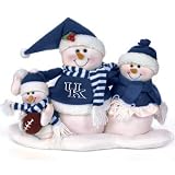 Kentucky Wildcats 16.5x12 Table Top Snow Family - NCAA College Athletics