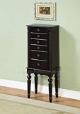Ebony Jewelry Armoire by Powell Company