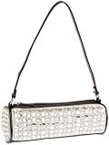 SR Squared By Sondra Roberts Jeweled Barrel Handbag