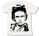 James Dean Movie Star Cowboy Hat Profile T-shirt