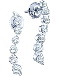 0.50CTW DIAMOND JOURNEY EARRING